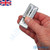 Skilltoyz Soap Bar Magnetic Infinity Slider Fidget Toy Silver Skilltoyz Soap Bar Magnetic Infinity Slider Fidget Toy Silver
