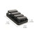 The Piano Magnetic Fidget Clicker Rocker 4 Key Satin Black