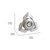 Shuriken Premium Stainless Steel Finger Spinner Polished 