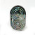 Sea Shell Water Ripple Mechanical Fidget Slider Clicker 2 Layer Stainless Steel 