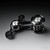 Pendulum Finger Fidget Spinner Zinc Alloy Double Black