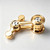 Pendulum Finger Fidget Spinner Zinc Alloy Double Gold