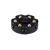Premium Revolver Finger Spinner Fidget Toy Black & Gold