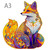Wooden Jigsaw Puzzle Complex Large A3 Fox - B GRADE (Damaged Box)