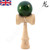 Dragon Kendama translucent Emerald Green - a fine quality kendama with a beautiful translucent green paint finish.
