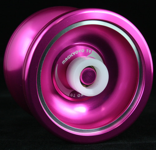 Magic YoYo T9 Dark Angel Pink with small white hubstacks Magic YoYo T9 Dark Angel Pink with small white hubstacks