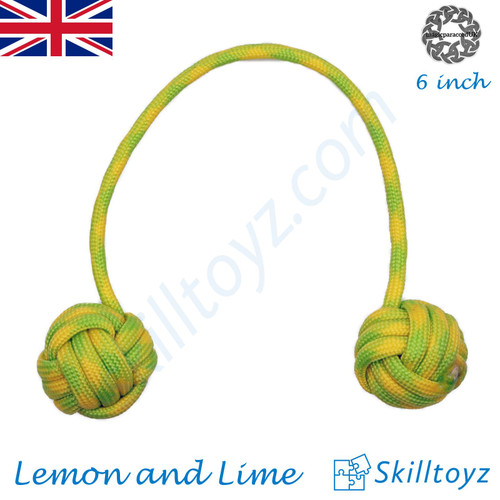 Buy Monkey Fist Paracord Begleri 6 Inch long Lemon and Lime