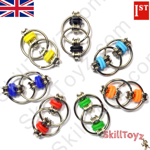 Fidget Bike Chain Ring 30mm Silver SkillToyz - Main Image