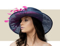 AMELIA - Navy and Hot Pink
