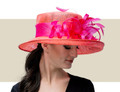 AMELIA - Coral and Hot Pink