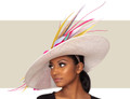 MONROE COUTURE HAT - Bright Multi Color