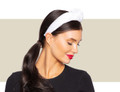 MARYN BRIDAL HEADBAND - White