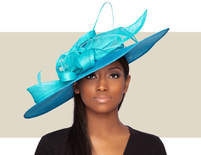 Turquoise Teal Hats And Fascinators Teal/aqua/turquoise Peacock