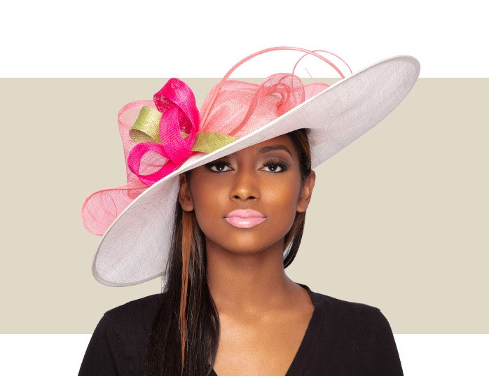 Pink Kentucky Derby Hat Rose Pink Kentucky Derby Hat