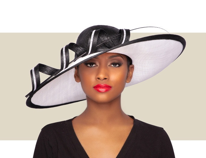 Sonoma Women\'s 1 Black, 1 Off White Wool Fashion Hat Sombrero Adjustable 2 Pack Sombrero de Lana Fino main image 2