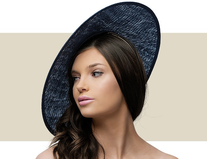 SIDEWAYS DOME - Navy Blue - Gold Coast Couture