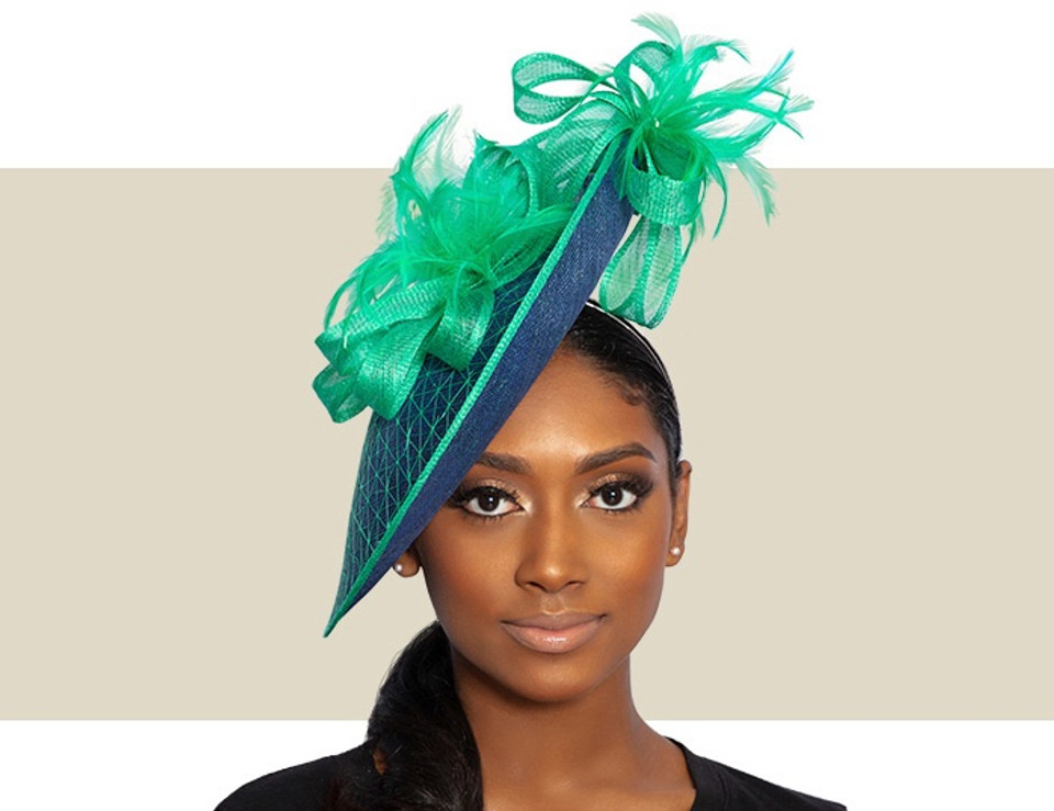 KRISSY - Navy Blue and Green