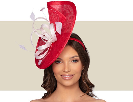 j-bees-millinery-red-and-white  display picture 2