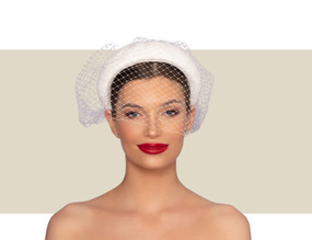 TEMPESTE LACE HEADBAND - Ivory