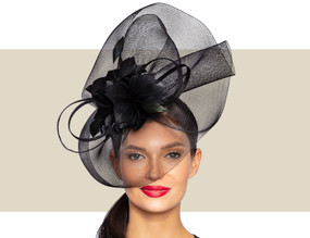 BELLISSIMO FASCINATOR - Black
