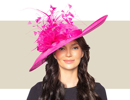 hot pink dress with bow on back Hot Pink Spaghetti Straps Bow-Back Trumpet Long Gown Hot Pink / 10 / Satin main image 1