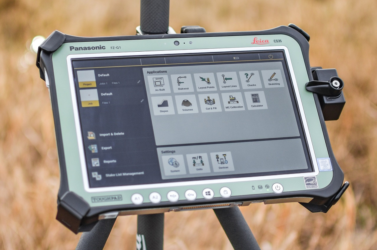 Importing Job Files (CSV & DXF) Leica iCON Build Software 4K