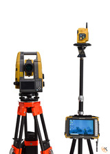 Topcon GT-1003 Robotic Total Station w/ FC-6000 Tablet & Magnet Software, RC-5