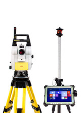 Leica iCR70 5" Robotic Total Station Kit w/ CS35 10" Tablet & iCON Software