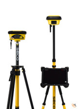 Leica iCON iCG60 & ICG70 900 MHz Base/Rover Smart Antenna GPS Receiver Kit w/ CC200 Tablet & iCON Software