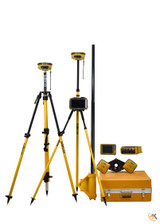 Combo - Topcon 3D-MC GPS Grader Machine Control Kit w/ GX-55 Display, Dual Antenna MC-R3 and Dual Hiper V UHF II Base/Rover w/ FC-5000 Pocket-3D