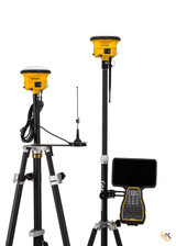 Trimble Dual SPS986 Tilt 900 MHz GPS Base/Rover Receiver Kit w/ TSC7 Tablet & Siteworks Software