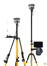 Trimble Dual SP100 Tilt 450/900 MHz GPS Base/Rover Receiver Kit w/ Ranger 7 & Access Software