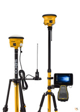 Monthly Rental: Trimble Dual SPS986 Tilt 450-470 MHz GPS GNSS Base/Rover Receiver Kit w/ TSC7 & Siteworks Software