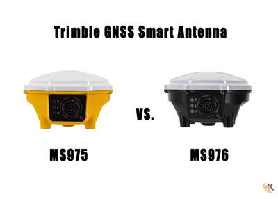 Trimble MS975 vs MS976 GNSS Smart Antenna Machine Control Heads