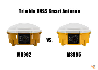 Trimble MS992 vs MS995 GNSS Smart Antenna Machine Control Heads