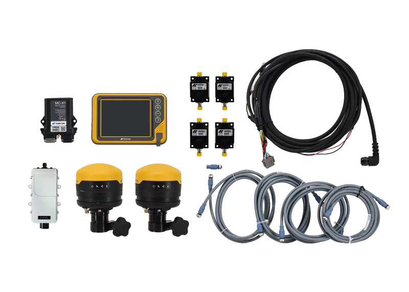 Topcon X-53i GX-55 Excavator Indicate w/ Dual GR-i3's