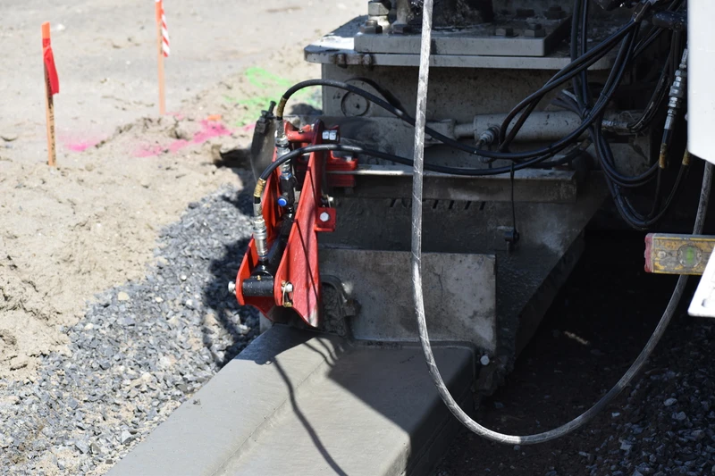 HMF Concrete Depressed Curb Driveway Drop Finisher - Attachment for ...