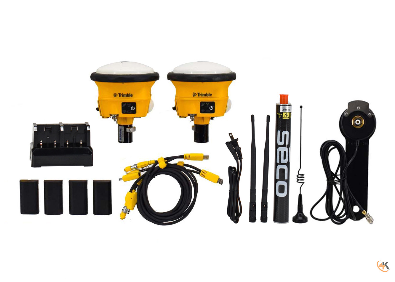 Trimble Dual SPS985 900 MHz GPS GNSS Base/Rover Receiver Kit
