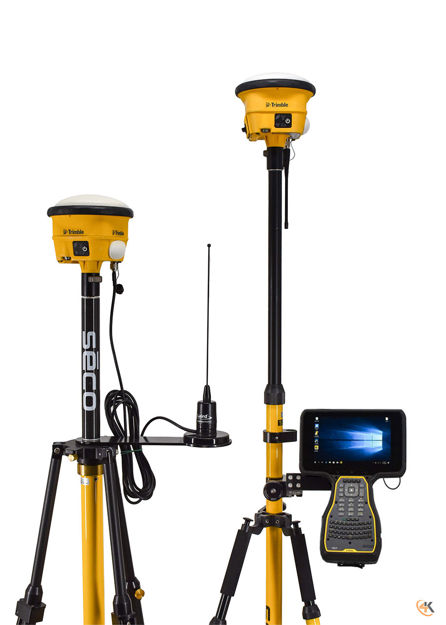 Trimble Dual SPS985 Base/Rover GPS 450-470 MHz Receiver Kit w
