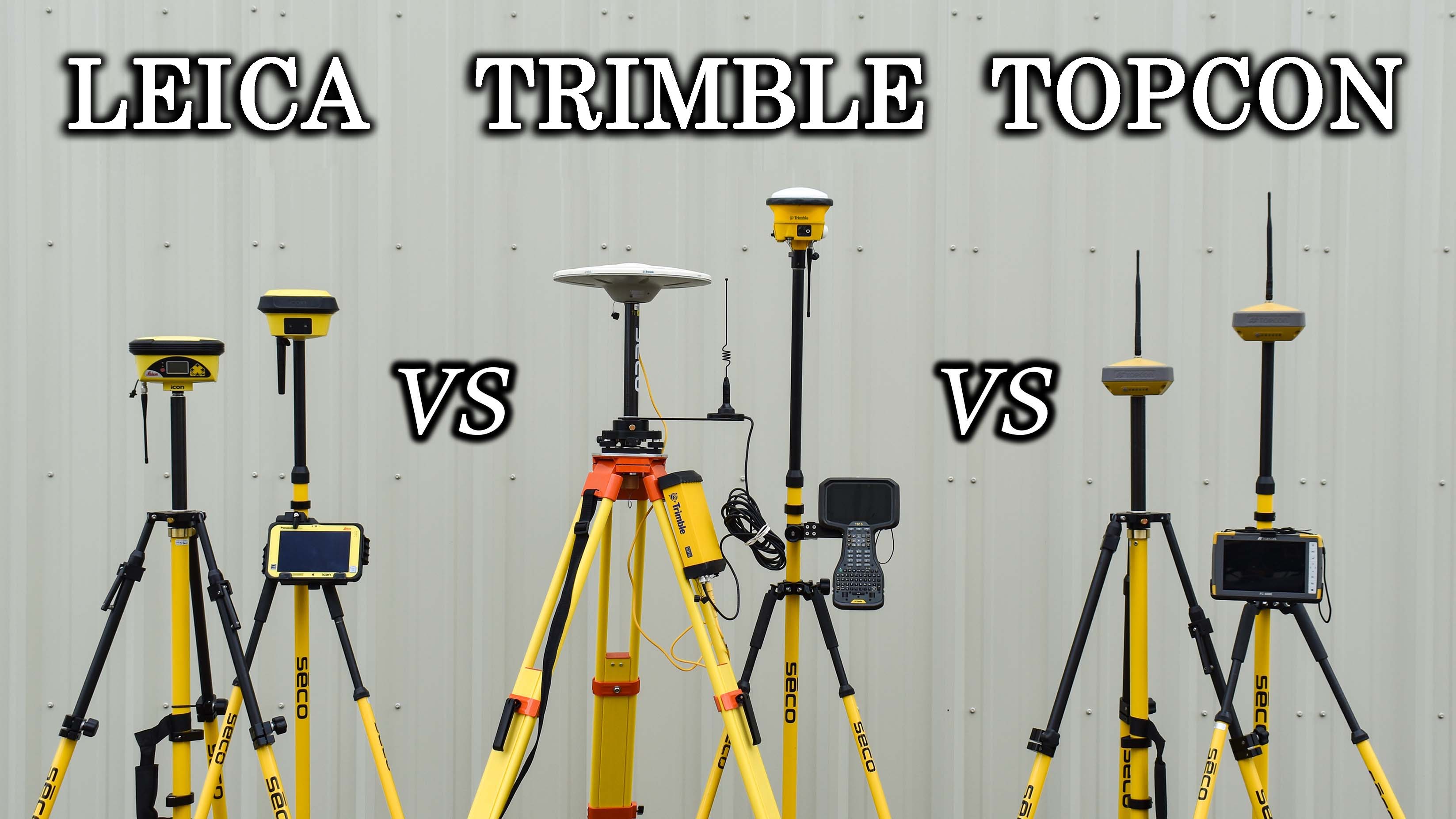 GPS Base/Rover Comparison Leica iCG60 & iCG70 vs Trimble SPS855