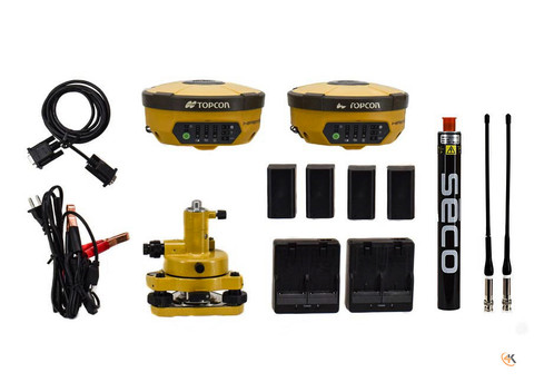 Récepteur GPS Topcon HiPer AG Base - Modèle 01-860808-02 - Occasion Testé Et Fonctionnel - Avec Cordons Et étui