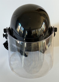Surplus KCI Ballistic Riot Helmet w/ Face shield and Neck Guard