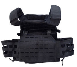 KCI Surplus Black Lightweight Plate Carrier