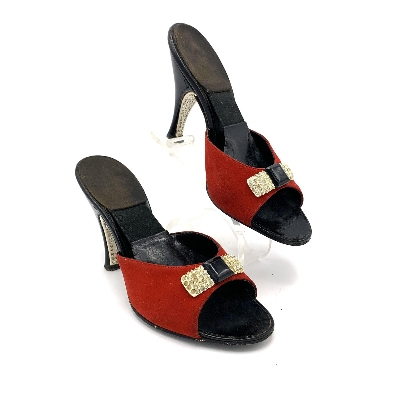 1950's kitten heel shoes