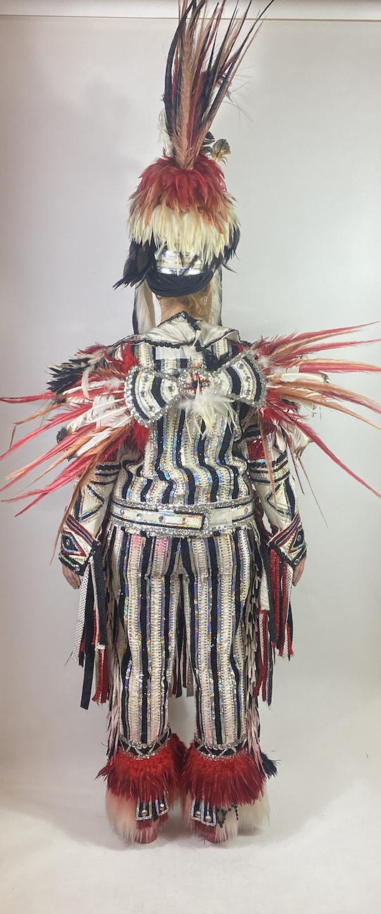 Vintage 80s - 90s Mummers Day Parade / Marti Gras Unisex Warrior