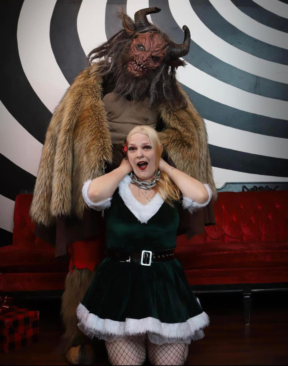 Pictures With Krampus 2023 Groups Larger Than 6 People Paper Doll