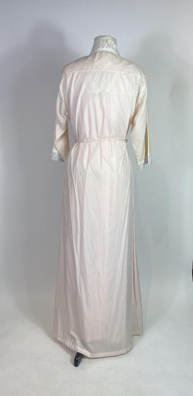 1970s - 1980s Christian Dior Two Piece Slip Dress and Robe Set