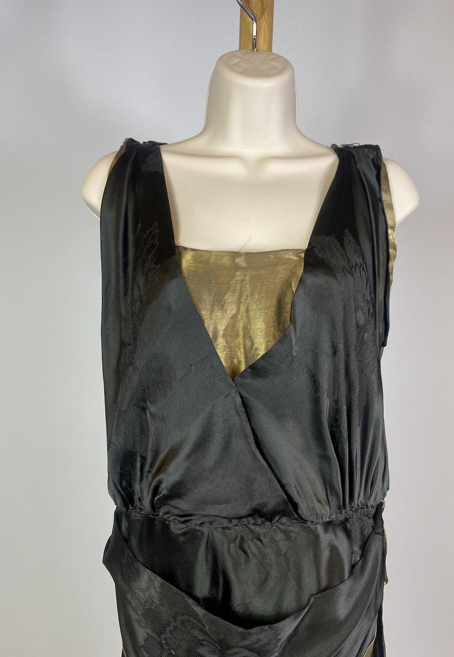 1920s satin dress