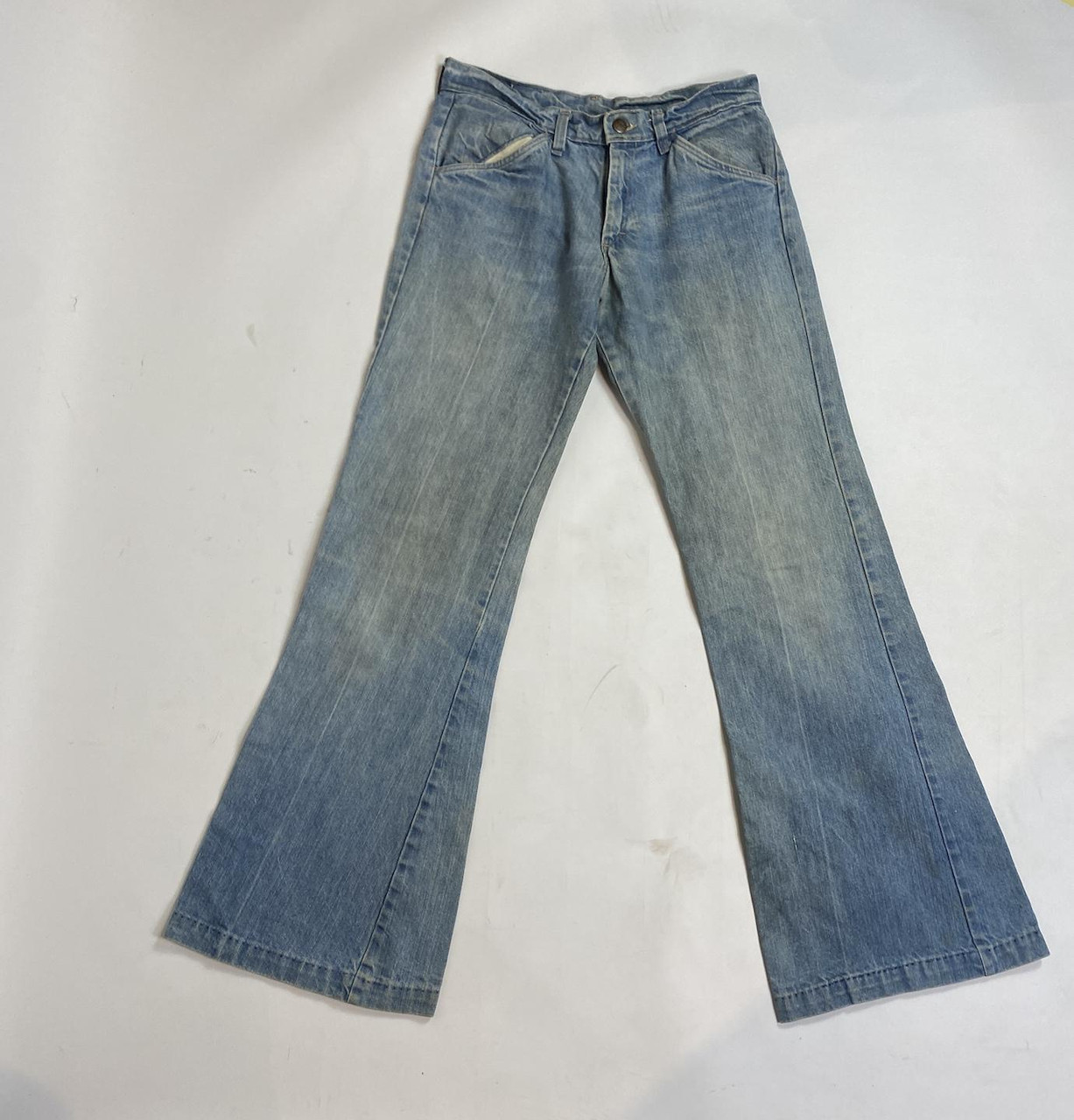 Women's Fashion Vintage 70s Stretch Hip Hugger Street Style Bell Bottom  Jeans white2 Small Dark Blue at  Women's Jeans store