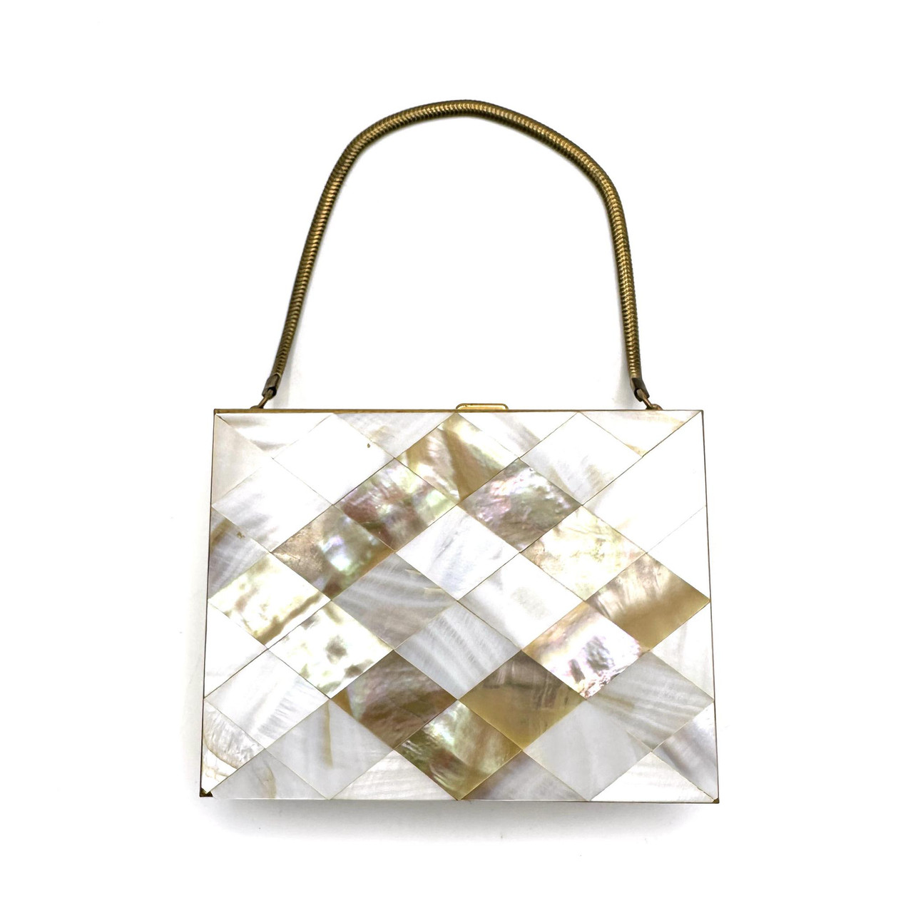 Female Multicolor Brass Mother of Pearl Clutch Bag at Rs 2150 in New Delhi